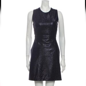Sparky Italian MSGM designer navy cocktail mini dress 40 / 4